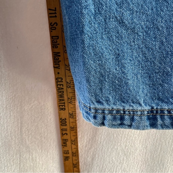 PacSun Jeans Womens Size 25 90's Baggy Wide Leg Cargo Multi-Pocket Mid Waist - Picture 9 of 10